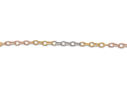 Tri Tone Plated | Fashion chains